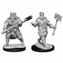 D&D Unpainted Minis WV14 Human Barbarian Male