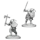 RETIRED: D&D Unpainted Minis WV4 Earth Genasi Male Fighter