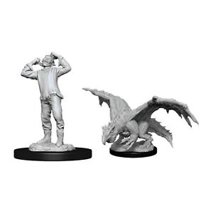 D&D Unpainted Minis WV11 Green Dragon Wyrmling