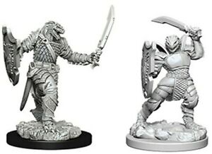 D&D Unpainted Minis WV5 Dragonborn Female Paladin