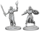 RETIRED: PF Unpainted Minis WV1 Elf Female Fighter