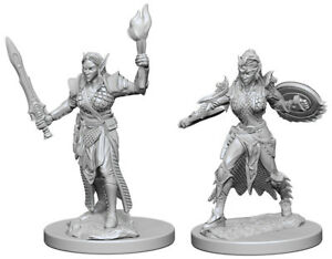 RETIRED: PF Unpainted Minis WV1 Elf Female Fighter