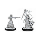 D&D Unpainted Minis WV12 Female Elf Wizard