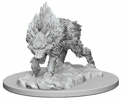 PF Unpainted Minis WV4 Dire Wolf