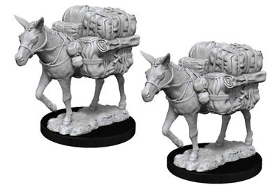 WizKids Unpainted Minis WV7 Pack Mule