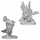 D&D Unpainted Minis WV4 Dwarf Male Paladin