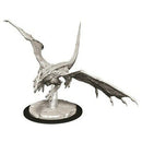 D&D Unpainted Minis WV9 Young White Dragon