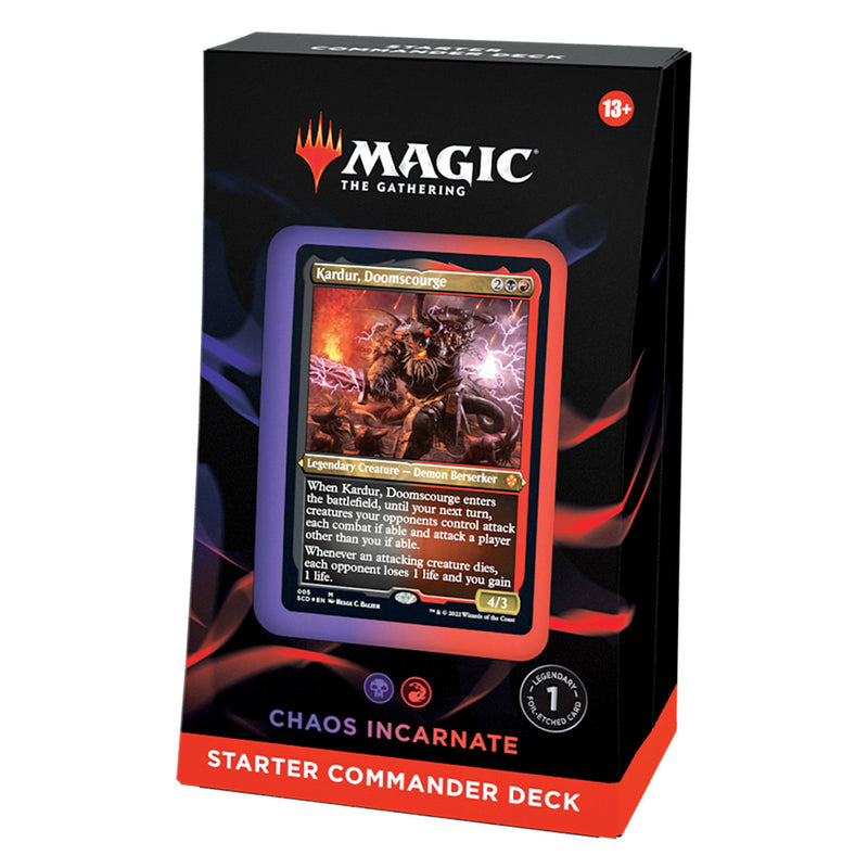 MTG Starter Commander Deck - Chaos Incarnate