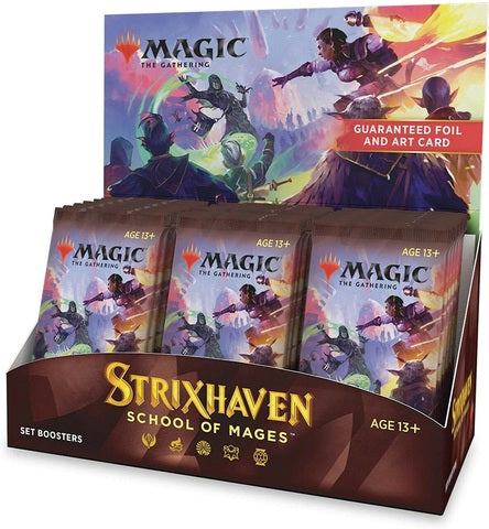 MTG Strixhaven: School Of Mages Set Booster Box (30 Packs)