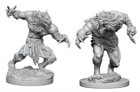 D&D Unpainted Minis WV4 Werewolves