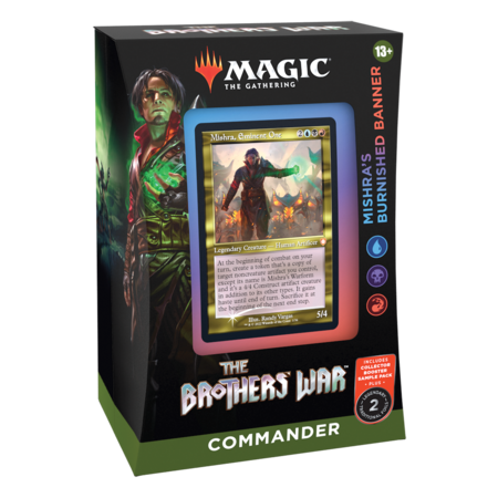 MTG The Brothers' War Commander Deck - Mishra's Burnished Banner