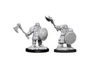 D&D Unpainted Minis WV11 Male Dwarf Fighter