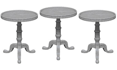 WizKids Unpainted Minis WV5 Small Round Tables