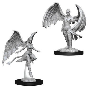 D&D Unpainted Minis WV10 Succubus And Incubus