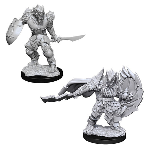 D&D Unpainted Minis WV15 Dragonborn Fighter Male