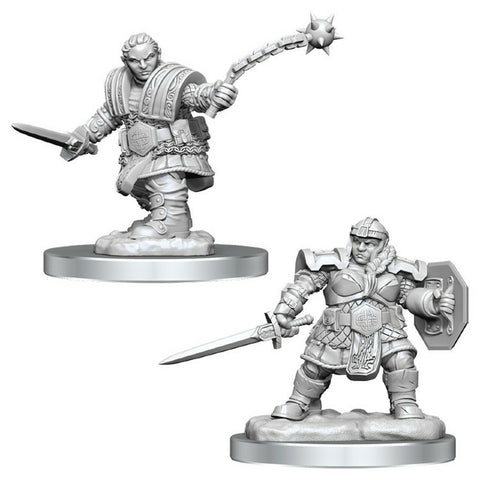 D&D Unpainted Minis WV16 Dwarf Fighter